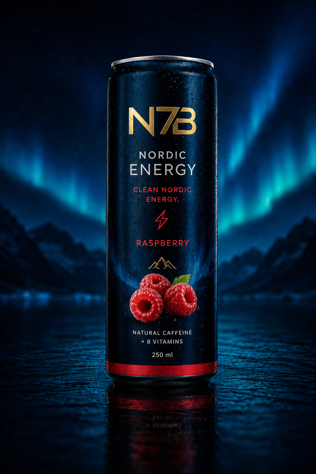 N7B Energy Raspberry 250 ml